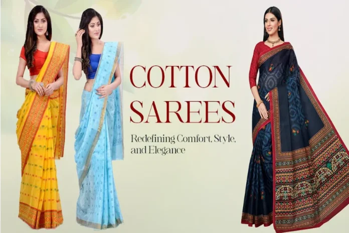 Discover Unparalleled Allure Cotton Sarees Redefining Comfort, Style, and Elegance Cotton Sarees Redefining Comfort