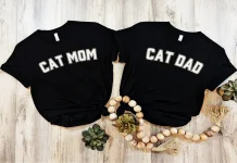 Dual Match Cat Shirt: A Fun and Stylish Fashion Statement Cat Shirt