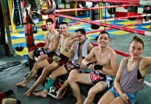 Muay Thai Gym with Basic in Thailand for Foreigner Muay Thai