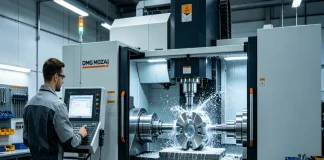 How to Scientifically Obtain CNC Machining Quotes and Avoid Hidden Costs and Delivery Delays A modern CNC machining center in operation at a high-tech manufacturing facility, symbolizing precision and transparency in quoting.